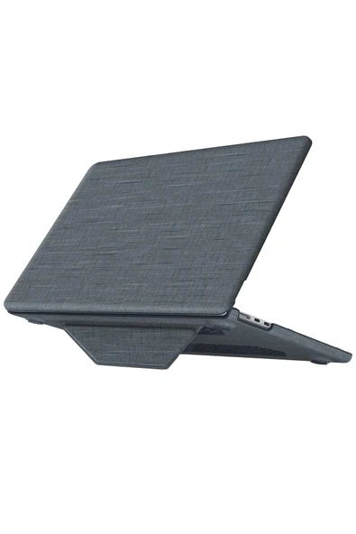 Macbook Pro 13 2020 Macbook Kumaş Kapak - Gri ürün görseli 1