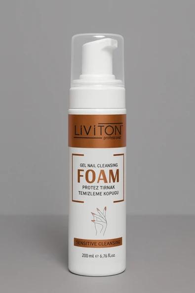 Liviton Professionallıvıton Foam 200 Ml | Protez Tırnak Temizleme Köpüğü ürün görseli 1