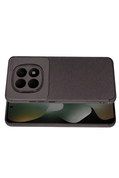 Redmi Note 15 Pro 5G Auto Focus Karbon Kapak - Gri ürün görseli 1