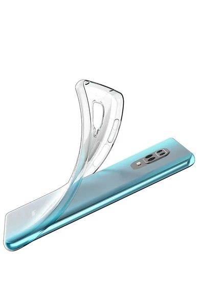 Redmi Note 9 Pro Kılıf Lüx Şeffaf Silikon - Şeffaf ürün görseli 1