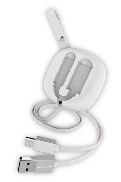 S79 Micro USB Kablo 20cm-1M 2A - Beyaz ürün görseli 1