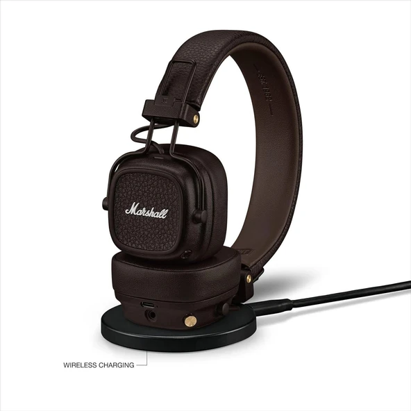 Marshall Major V Bluetooth Kulak Üstü Kulaklık- Brown - Resim 3