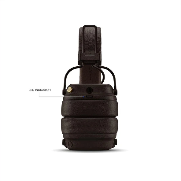 Marshall Major V Bluetooth Kulak Üstü Kulaklık- Brown - Resim 5