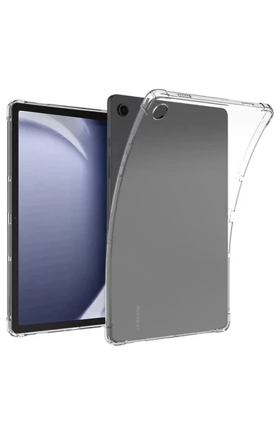 Samsung Galaxy Tab A11 Plus Anti Shock Tablet Silikon - Şeffaf ürün görseli 1