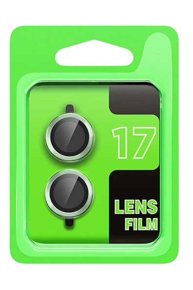 iPhone 17 Raze Metal Kamera Lens - Açık Yeşil ürün görseli 1