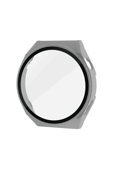 Huawei Watch GT3 Pro 46mm Dota Camlı Kasa Ekran Koruyucu - Uzay Grisi ürün görseli 1