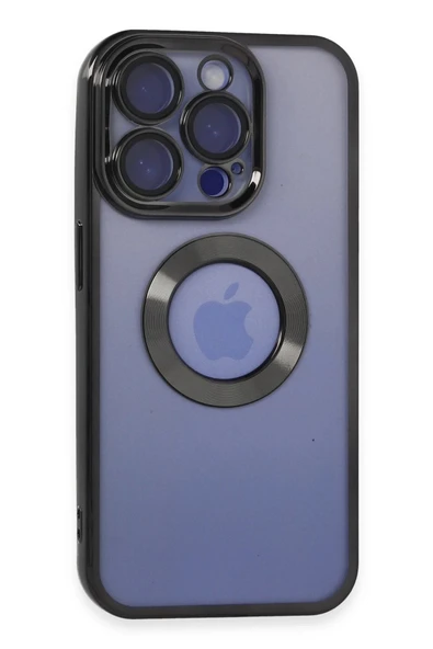 iPhone 15 Pro Max Kılıf Slot Silikon - Siyah ürün görseli 1