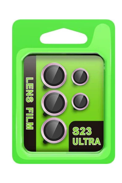 Samsung Galaxy S23 Ultra Raze Metal Kamera Lens - Lila ürün görseli 1