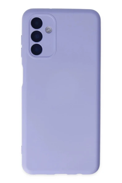 Samsung Galaxy A04S Kılıf Nano içi Kadife Silikon - Lila ürün görseli 1
