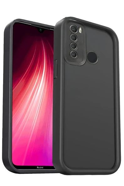 Redmi Note 8 Kılıf Viera Silikon - Siyah ürün görseli 1