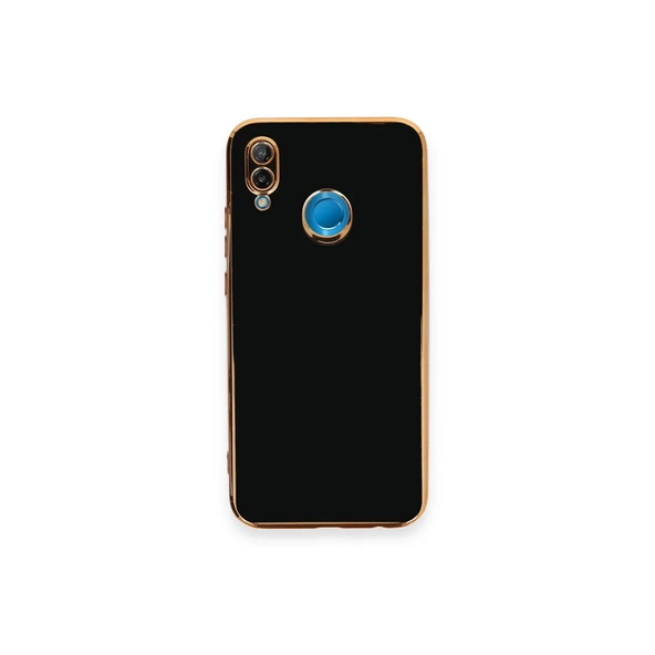 P20 Lite Kılıf Volet Silikon - Siyah ürün görseli 1