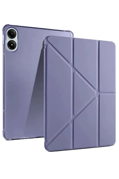 Redmi Pad Pro 12.1 Kılıf Kalemlikli Mars Tablet Kılıfı - Lavender ürün görseli 1