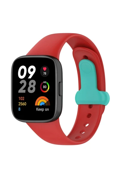 Redmi Watch 3 Origin Silikon Kordon - Kırmızı ürün görseli 1