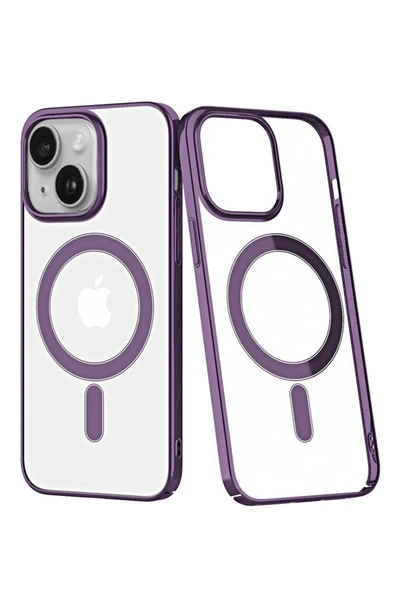 iPhone 14 Plus Kılıf Element Magneticsafe Sert Kapak - Mor ürün görseli 1