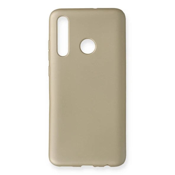 Honor 20 Lite Kılıf First Silikon - Gold ürün görseli 1