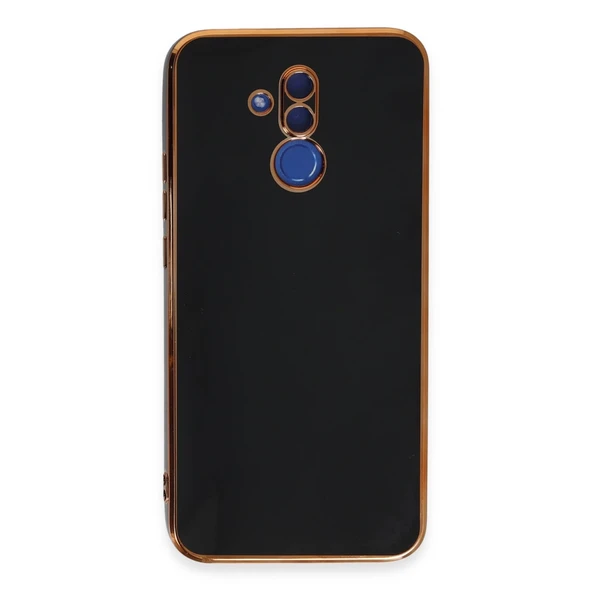 Mate 20 Lite Kılıf Volet Silikon - Siyah ürün görseli 1