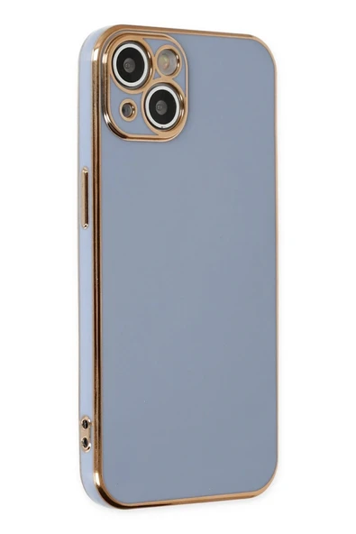iPhone 14 Kılıf Volet Silikon - Mavi ürün görseli 1