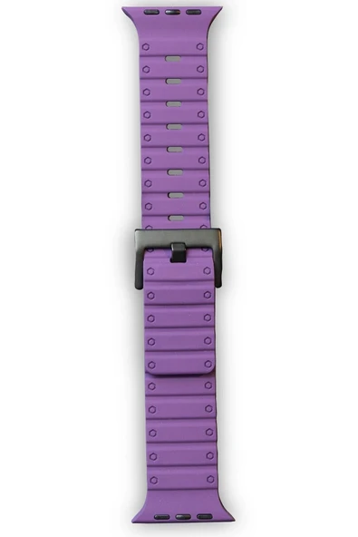 Watch 42mm Magnus Mıknatıslı Silikon Kordon - Mor ürün görseli 1