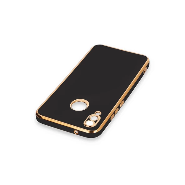 P20 Lite Kılıf Volet Silikon - Siyah - Resim 3