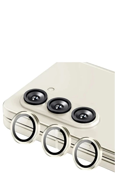 Samsung Galaxy Z Fold 5 Valdez Metal Kamera Lens - Krem ürün görseli 1