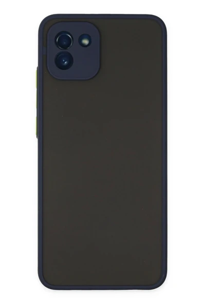 Samsung Galaxy A03 Kılıf Montreal Silikon Kapak - Lacivert ürün görseli 1