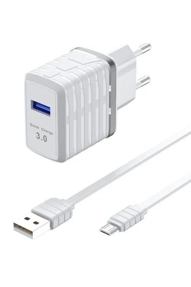 C32Q 3.0 Quick Micro USB Seyahat Şarj Cihazı ürün görseli 1