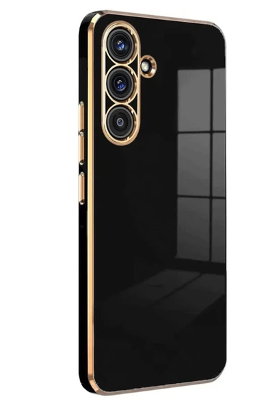 Samsung Galaxy M34 5G Kılıf Volet Silikon - Siyah ürün görseli 1