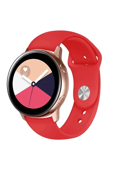 Watch 22mm Klasik Kordon - Kırmızı ürün görseli 1