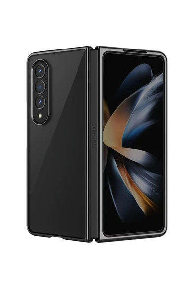 Samsung Galaxy Z Fold 4 Kılıf Fold Element Kapak - Siyah ürün görseli 1