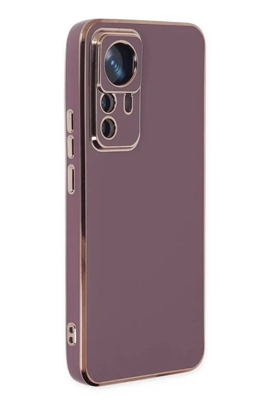 Mi 12T Pro Kılıf Volet Silikon - Mor ürün görseli 1