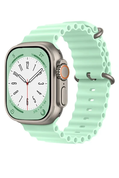 Watch 42mm Ocean Kordon - Açık Yeşil ürün görseli 1