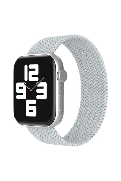 Watch 38mm Ayarlı Solo Silikon Kordon - Beyaz ürün görseli 1