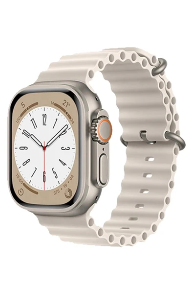 Watch 38mm Ocean Kordon - Krem ürün görseli 1