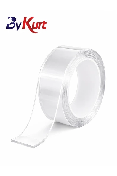 Sabitleme Bandı Çift Taraflı Nano Bant Güçlü Yapışkanlı Montaj ürün görseli 1