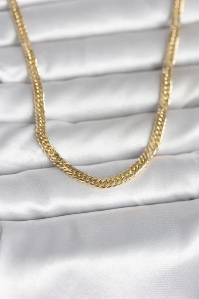 CM 14K Gold Renk Zincir Model 45 cm Kadın Kolye ürün görseli 1