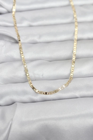CM 14K Gold Renk Zincir Model 60 cm Kadın Kolye ürün görseli 1
