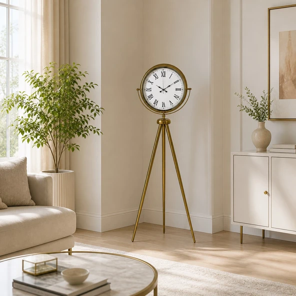 Victoria Gold Tripod Ayaklı Saat ürün görseli 1