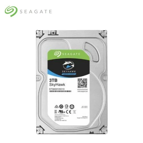 Seagate SkyHawk ST3000VX010 3 TB 3.5" 5900 RPM 64 MB SATA 3 GÜVENLİK DİSKİ ürün görseli 1
