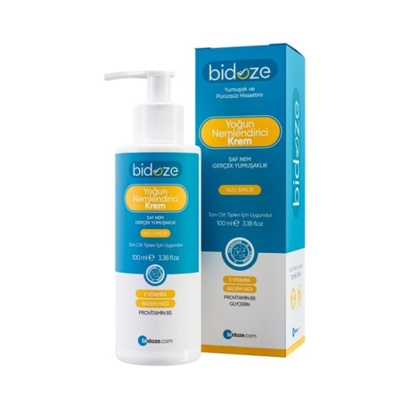 Bidoze Yoğun Nemlendirici Krem 100 Ml |Shea Kakao ve Hindistan Cevizi Yağlı Onarıcı Bakım ürün görseli 1