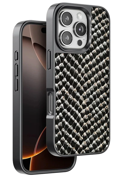 iPhone 16 Pro Max Viper Kapak - Siyah ürün görseli 1