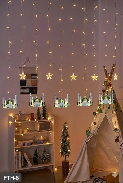 Ramazan Perde LED Işık 3 Metre ürün görseli 1