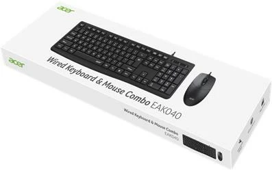 ACER EAK040 BKL Kablolu Klavye+ Mouse set - Resim 2