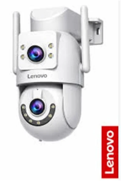 Lenovo X6T 3MP+3MP 2 Kamera 1 PT Kamera 1 Sabit Smart Wifi Kamera ürün görseli 1