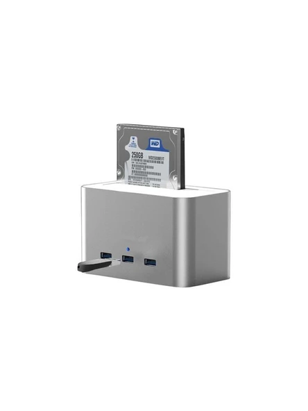 Codegen Alüminyum Usb3.0 3.5"-2.5" Sata 3 Port Usb Cdg-Doc-404 Docking Station ürün görseli 1