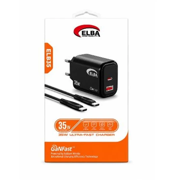 Elba Elb35 35W GAN Şarj Aleti ürün görseli 1