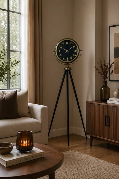 Black Legacy Eskitme Tripod Ayaklı Saat ürün görseli 1
