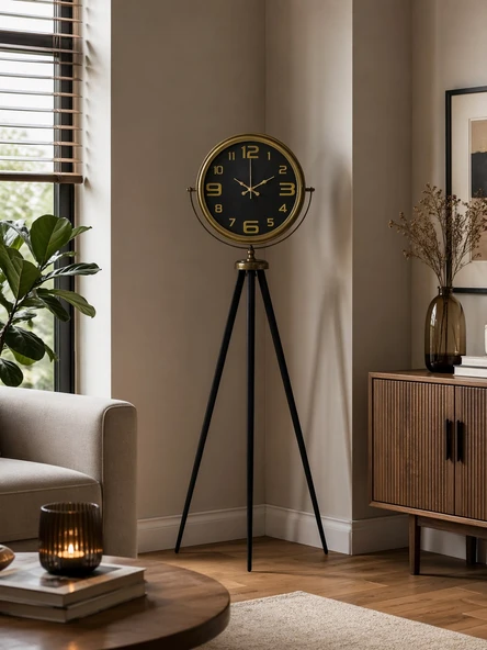 Black Noble Eskitme Tripod Ayaklı Saat ürün görseli 1
