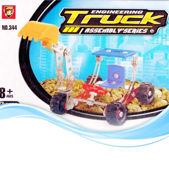73 Parça Metal Lego Kepçe Eğlenceli Lego Seti ve Yapım Kutusu ürün görseli 1