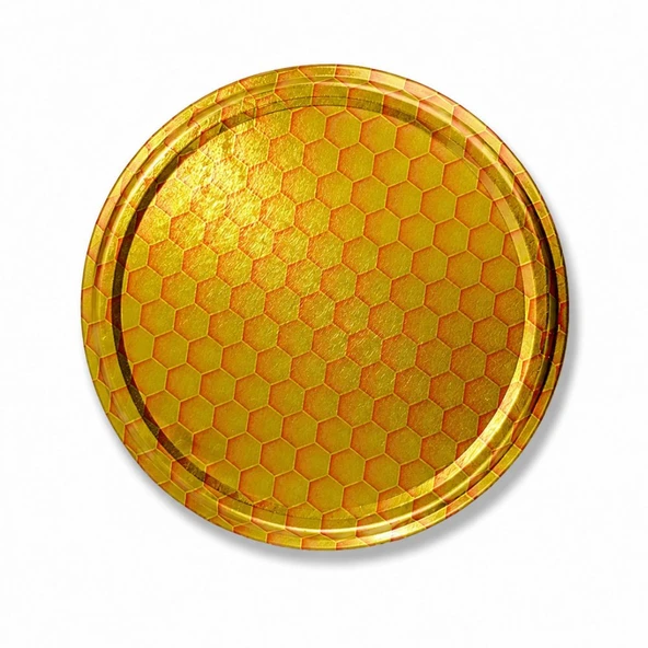 82 mm Bal Petek Kavanoz Kapağı 600 Adet/Koli Toptan ürün görseli 1