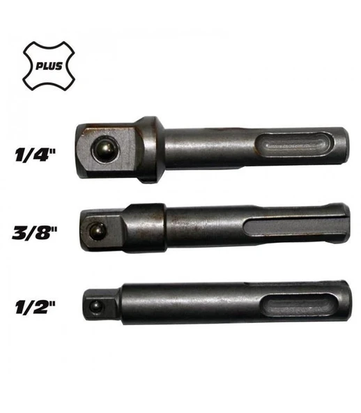 Mey İthalat® Todrill TD50738 3 lü SDS Adaptör Seti ürün görseli 1